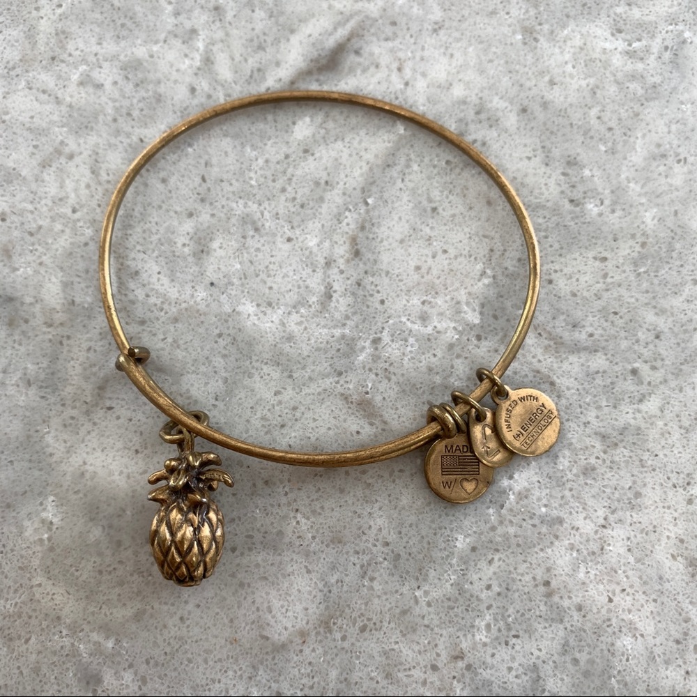 Alex and Ani Pineapple Bracelet